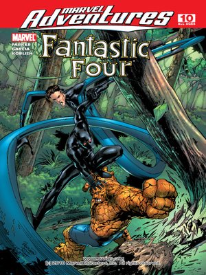 cover image of Marvel Adventures Fantastic Four, Issue 10